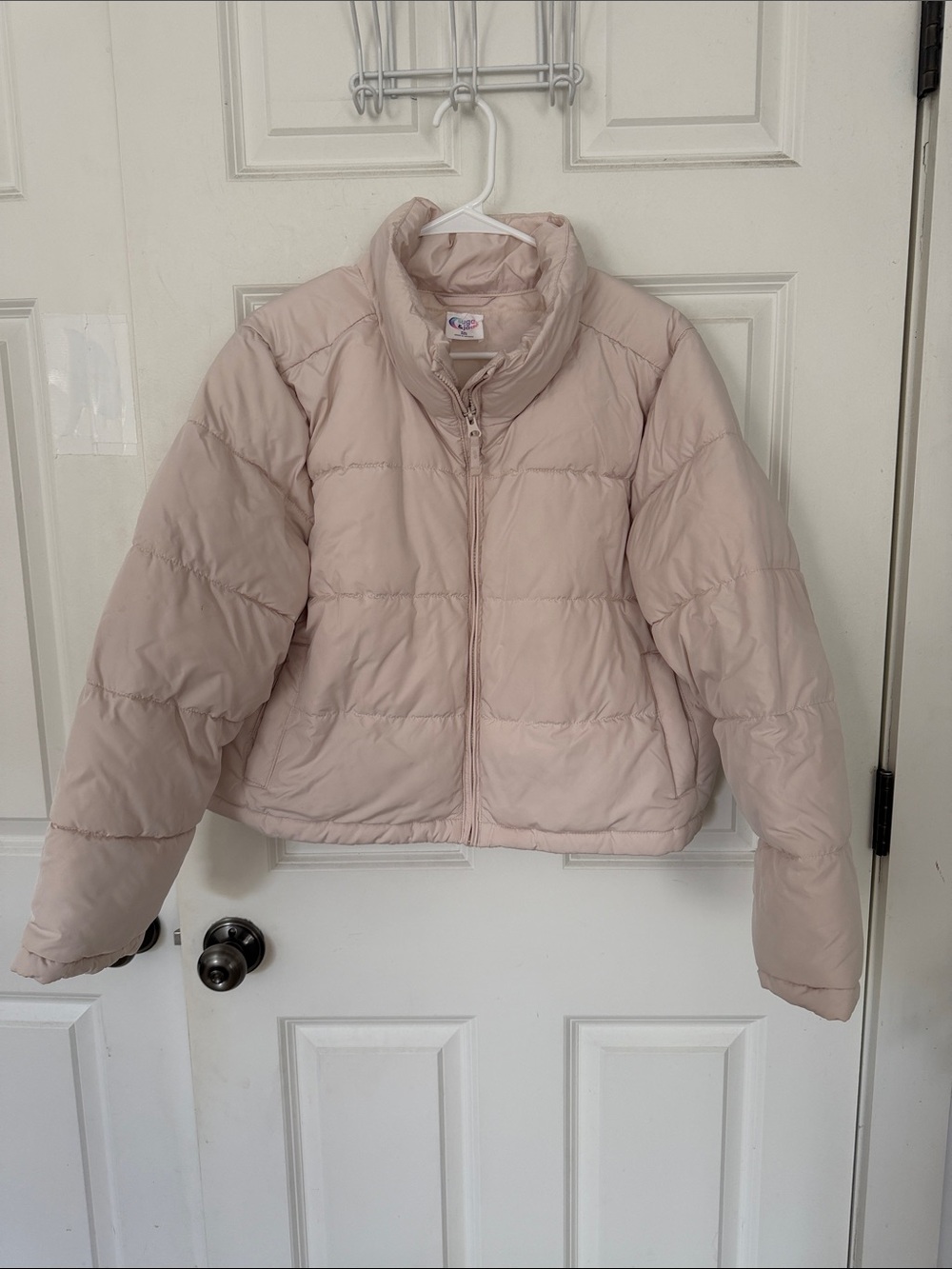 Sugar and Jade cream Puffer Jacket with Stand Collar Size XXL